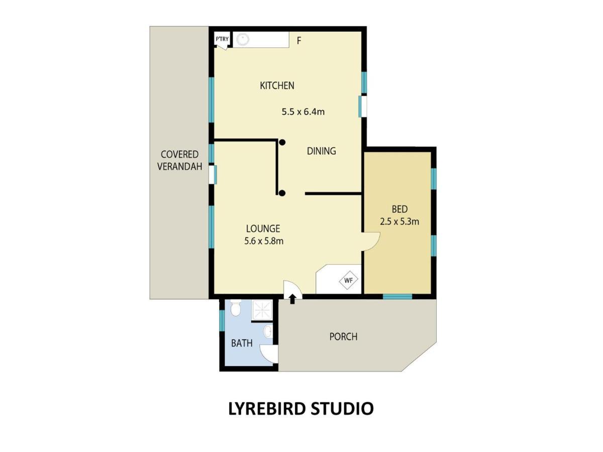 Lyrebird Studio Secluded Retreat In The Watagans. 20 Min Drive To Cessnock Ellalong ภายนอก รูปภาพ